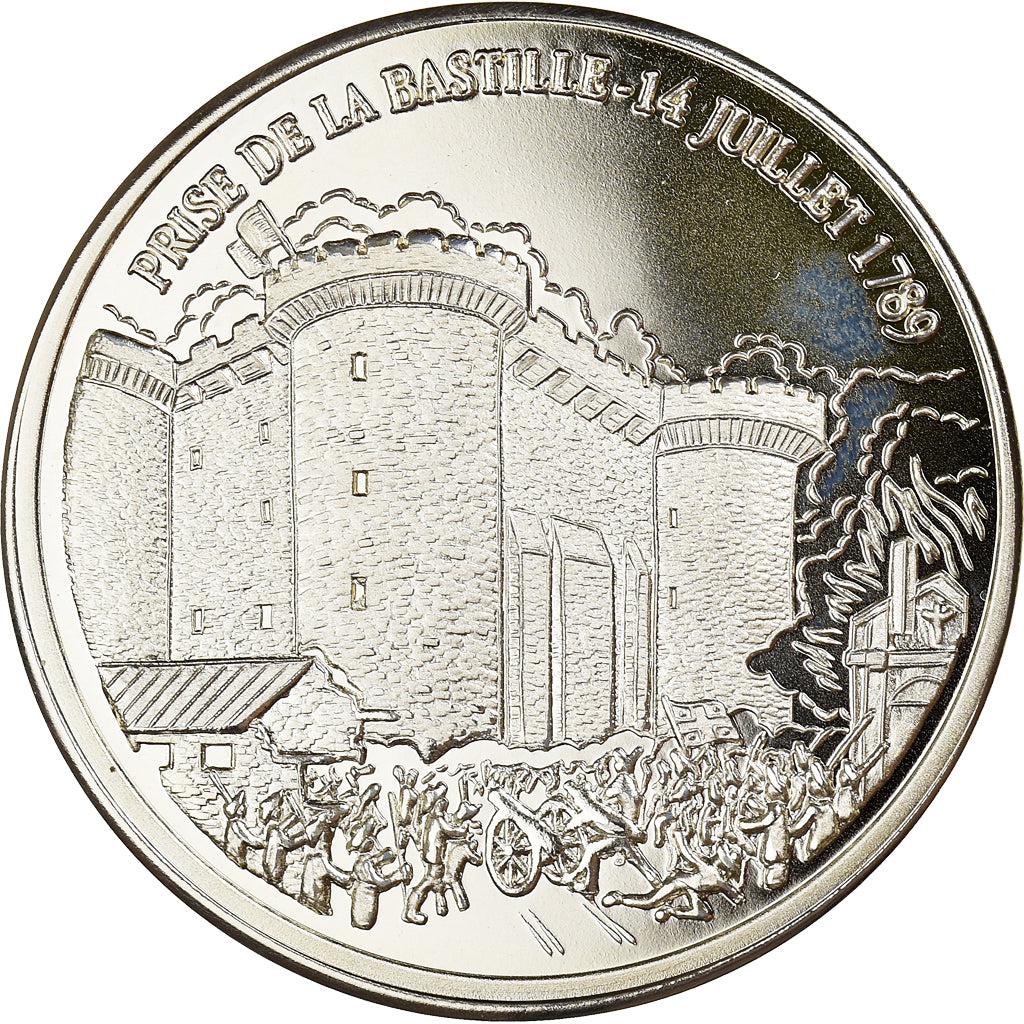 France, Médaille, Révolution Française, Prise de la Bastille, SPL+