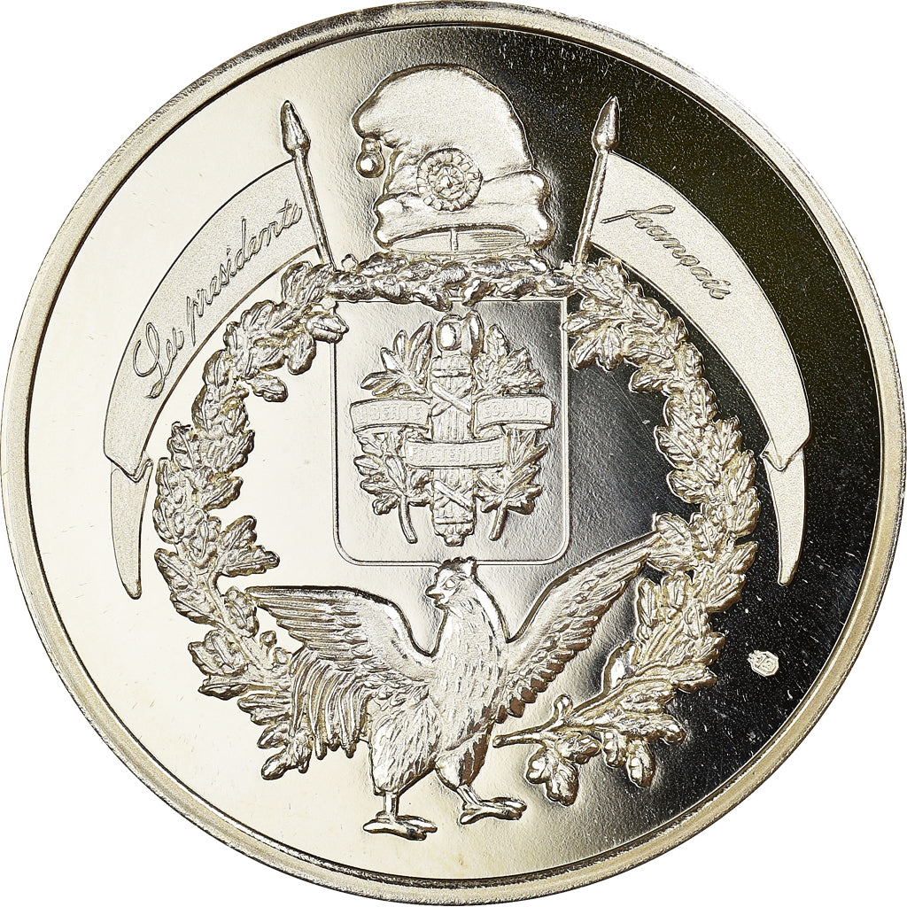 Francia, medaglia, Les Présidents Français, Nicolas Sarkozy, SPL+, Copper