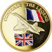 Francia, medaglia, Concorde, La Légende, Aviation, SPL+, Rame dorato