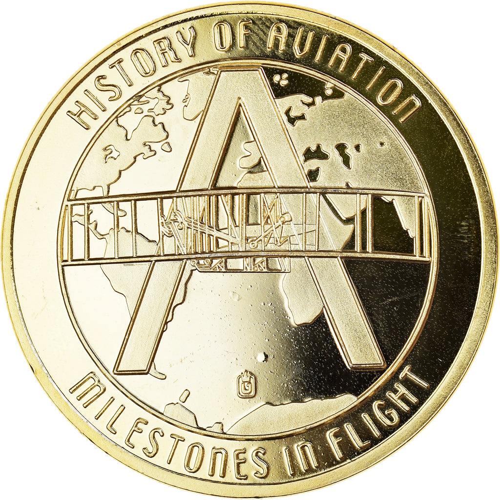 Francia, medaglia, Concorde, La Légende, Aviation, SPL+, Rame dorato