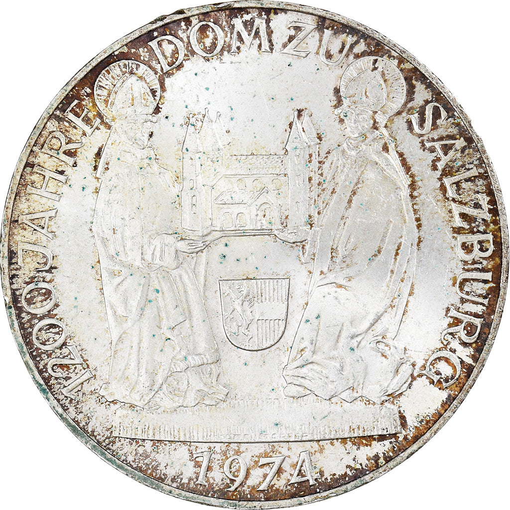 Coin, Austria, 50 Schilling, 1974, AU(50-53), Silver, KM:2921