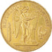 Moneda, Francia, Génie, 100 Francs, 1879, Paris, MBC+, Oro, KM:832