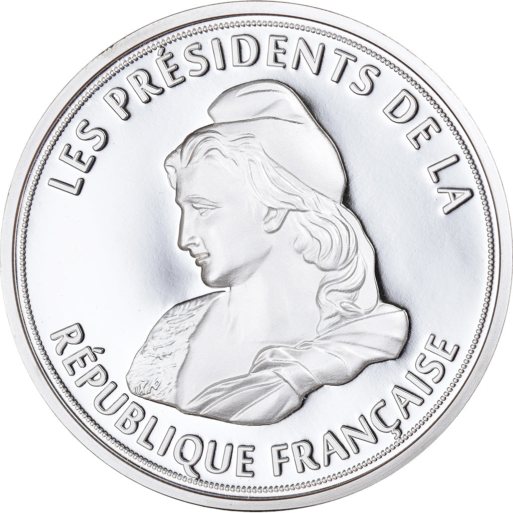Francja, medal, Les Présidents de la République Française, MS(65-70)