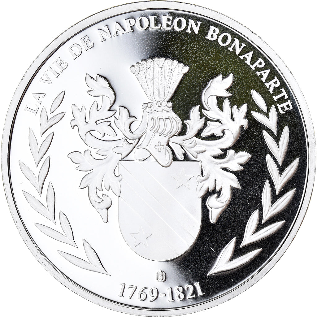 France, Médaille, Napoléon Ier, Bataille de Waterloo (1815), FDC, Cuivre