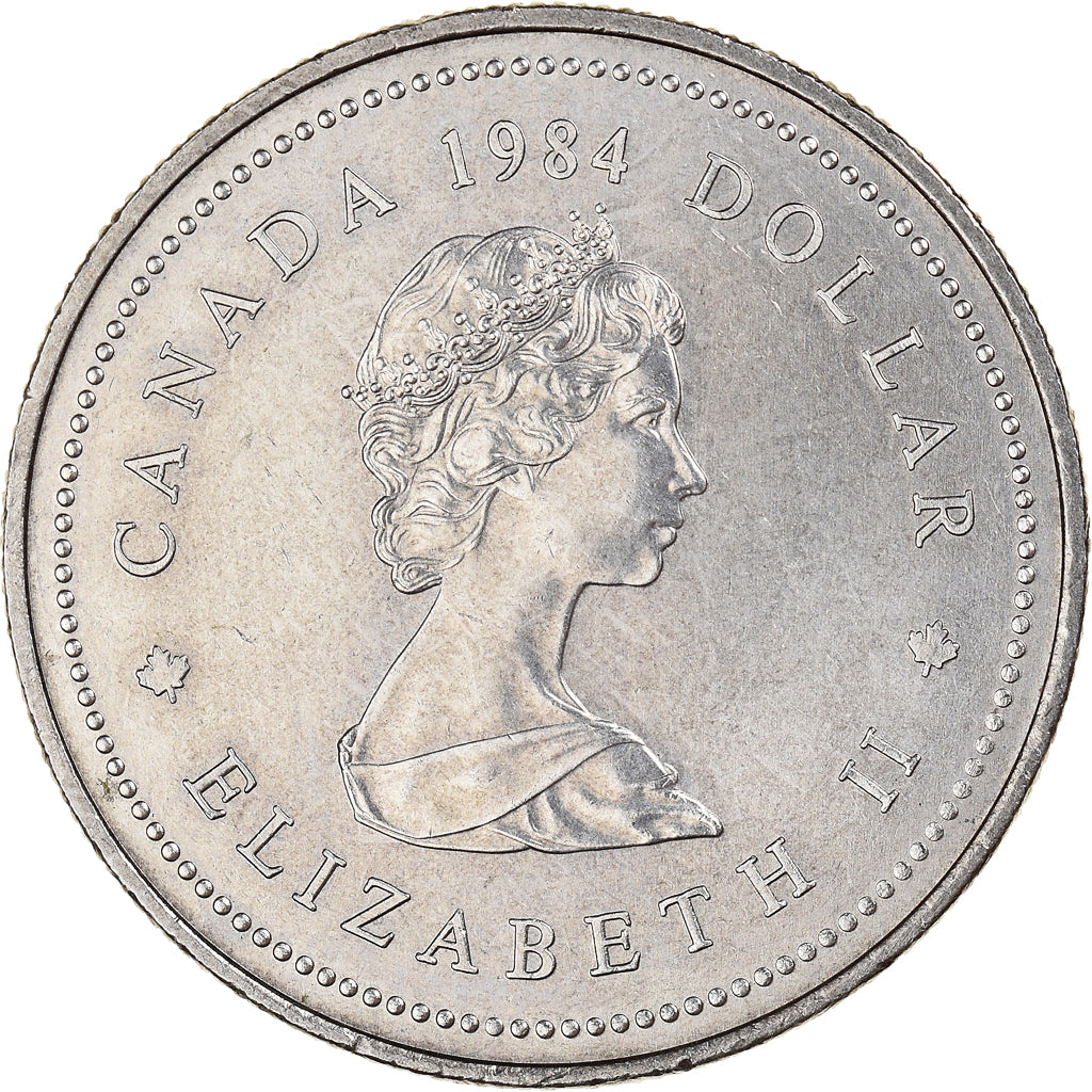 Coin, Canada, Elizabeth II, Dollar, 1984, Royal Canadian Mint, Ottawa