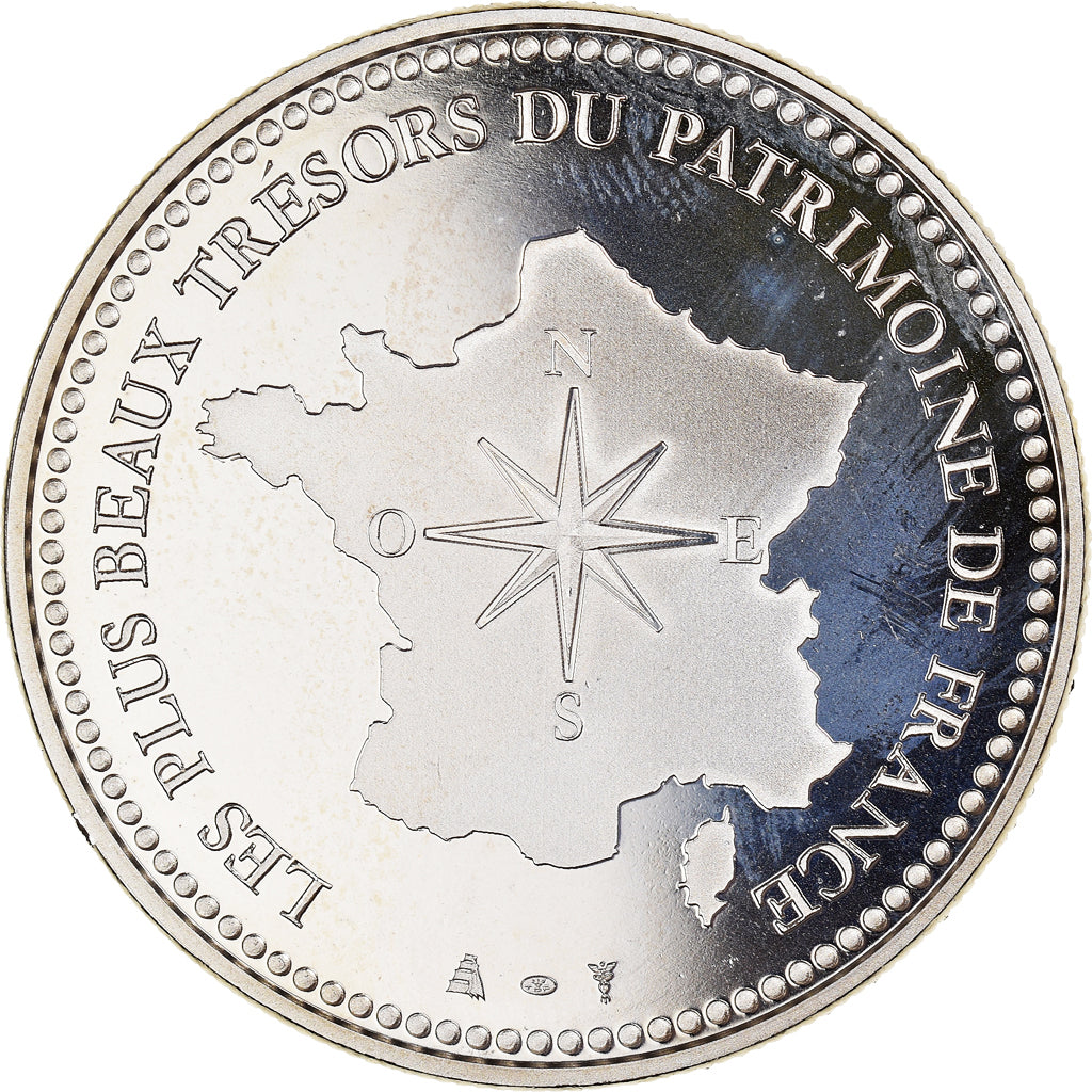 Francia, medaglia, Château de Chambord, Arts & Culture, FDC, Rame-nichel