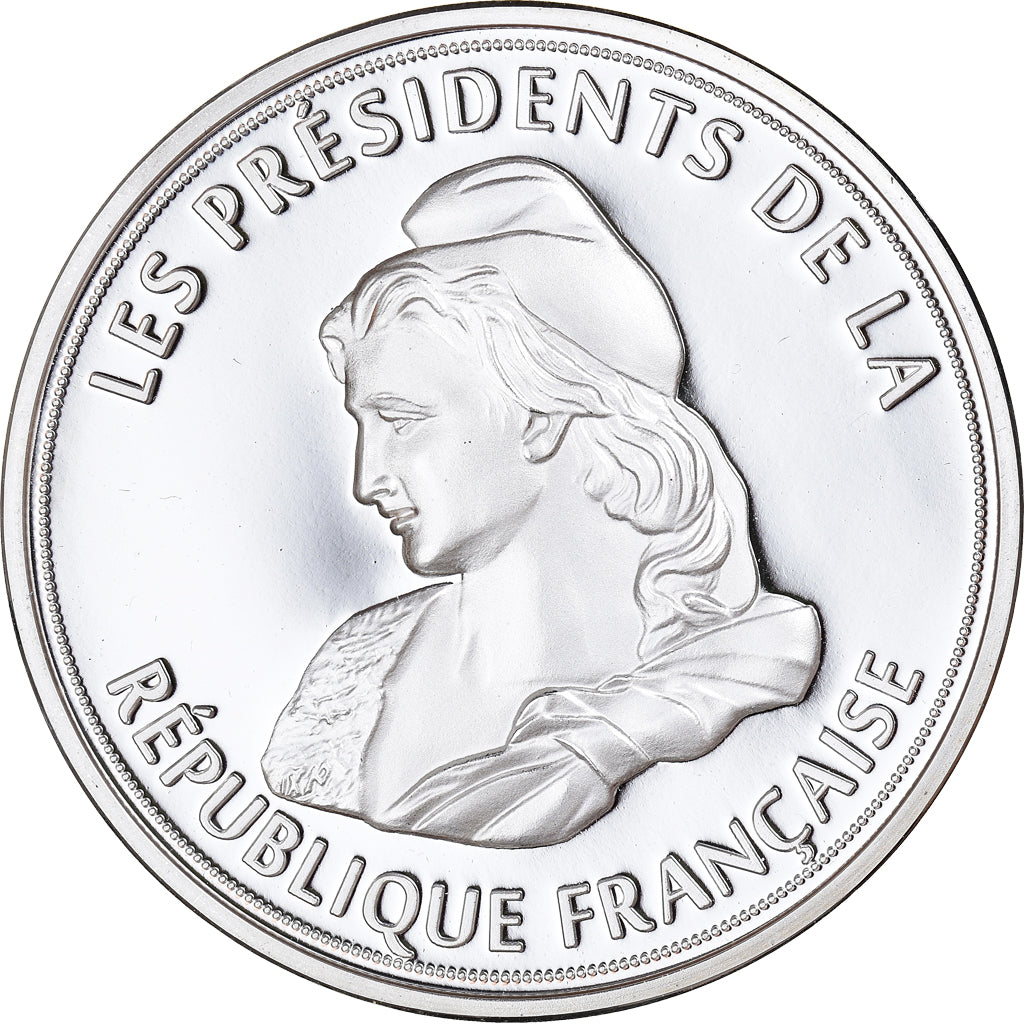 Francja, medal, Les Présidents de la République Française, MS(65-70)