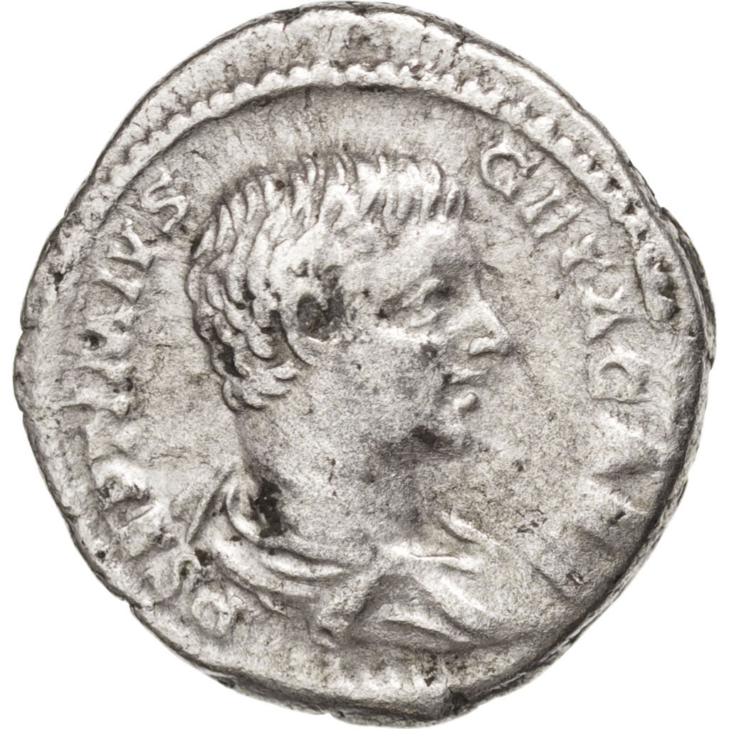 Coin, Geta, Denarius, Rome, EF(40-45), Silver, RIC:34b