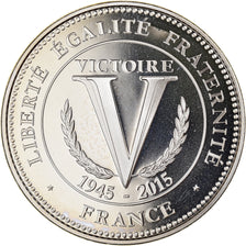France, Medal, Victoire, 1939-1945, MS(65-70), Copper-nickel