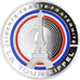 France, Medal, Les Fleurons Français, La Tour Eiffel, MS(65-70), Copper Plated