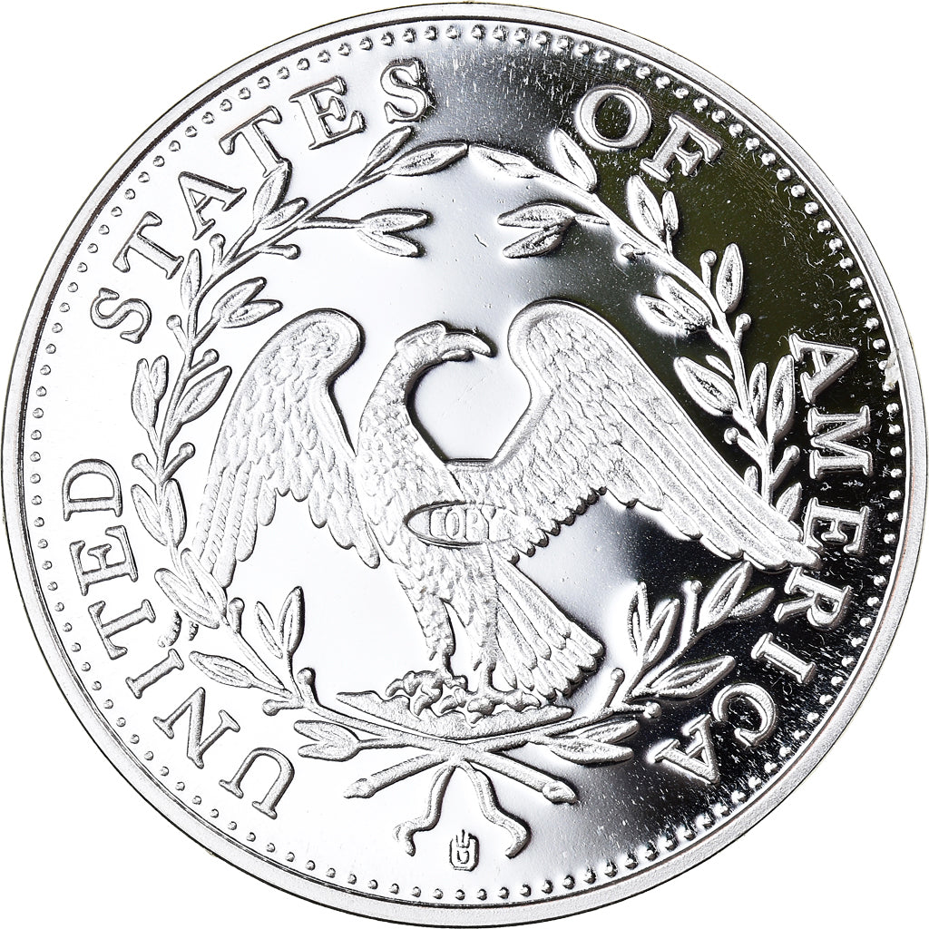 États-Unis, Médaille, Reproduction Silver Dollar Liberty, 1794, FDC