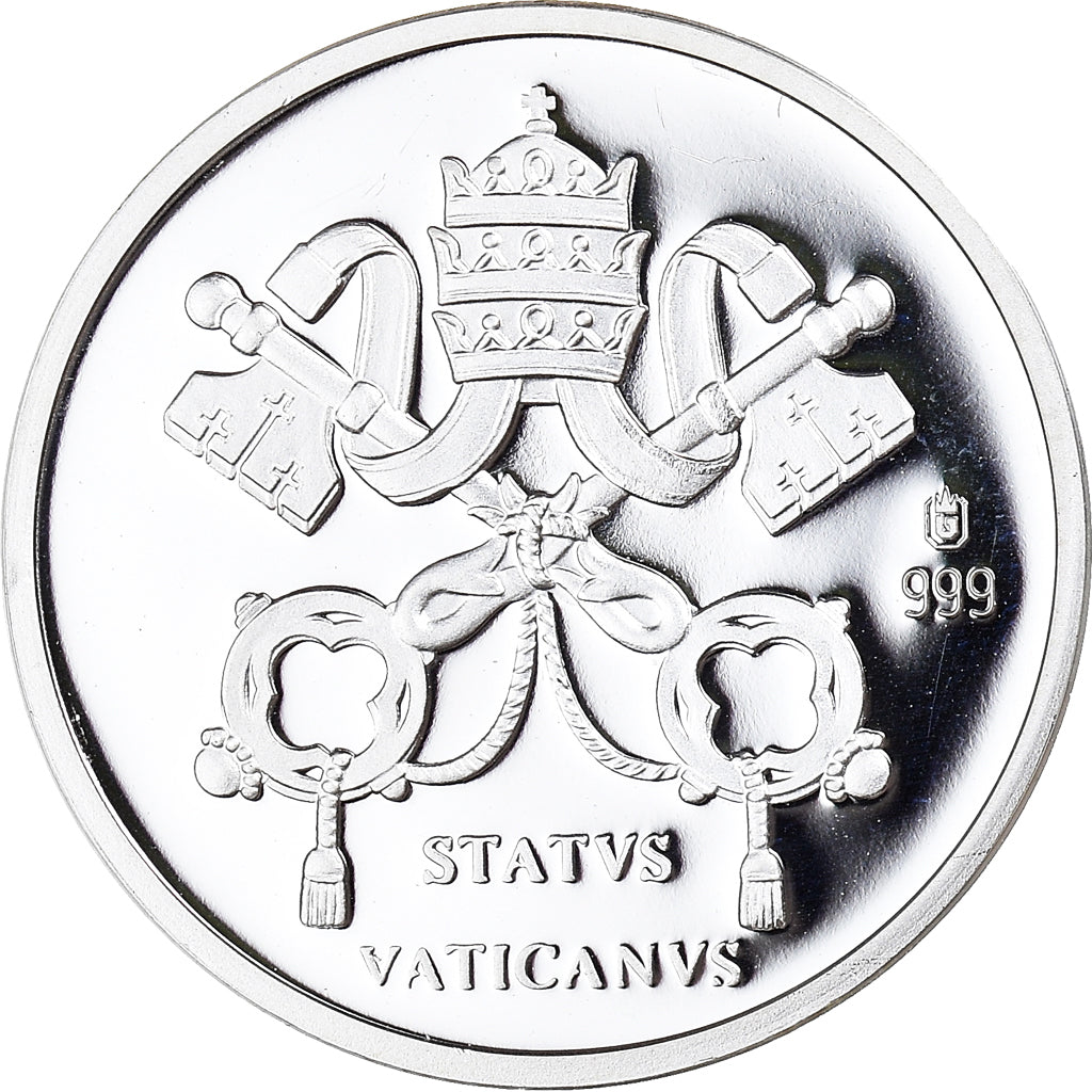 Vatican, Medal, Le Pape Jean-Paul II, 2005, MS(65-70), Silver