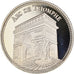 Francia, medaglia, L'Arc de Triomphe, History, FDC, Rame dorato