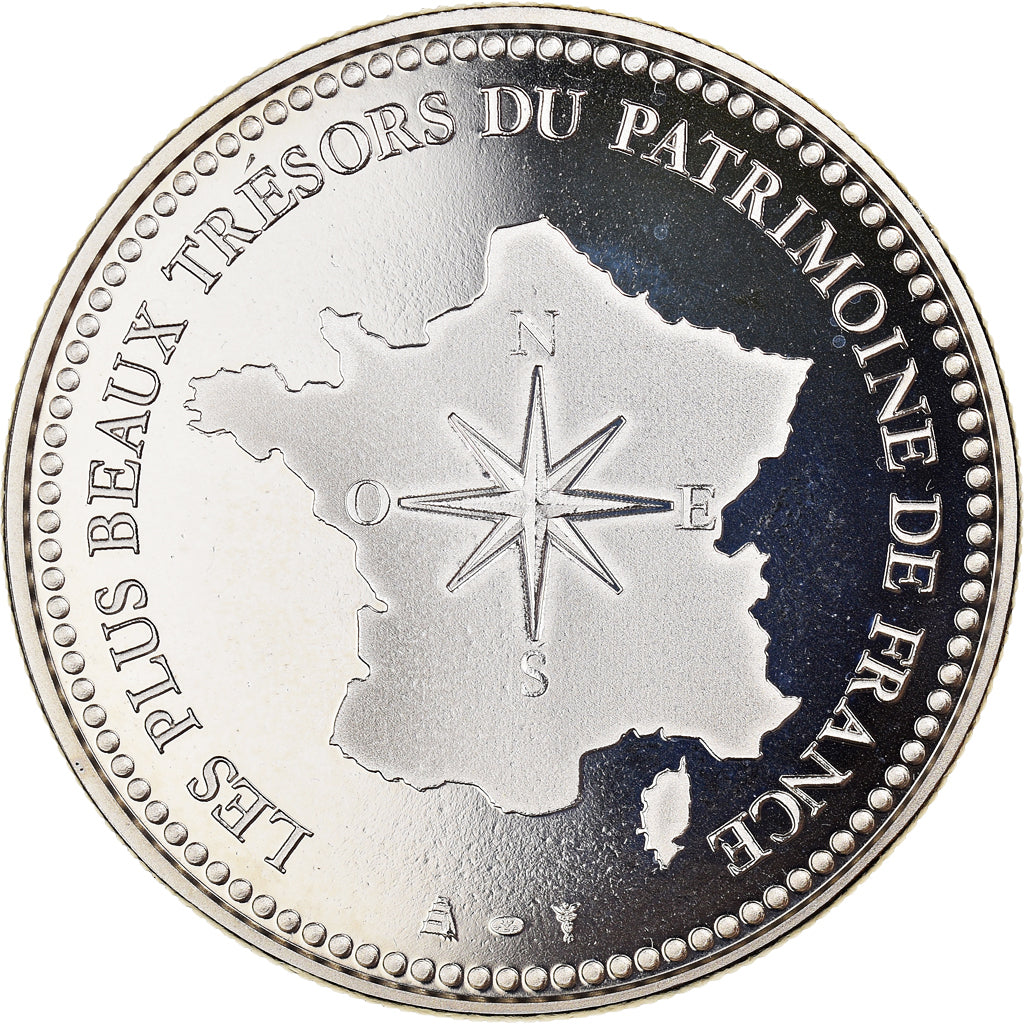 Francia, medaglia, L'Arc de Triomphe, History, FDC, Rame dorato