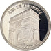 France, Medal, L'Arc de Triomphe, History, MS(64), Copper Gilt
