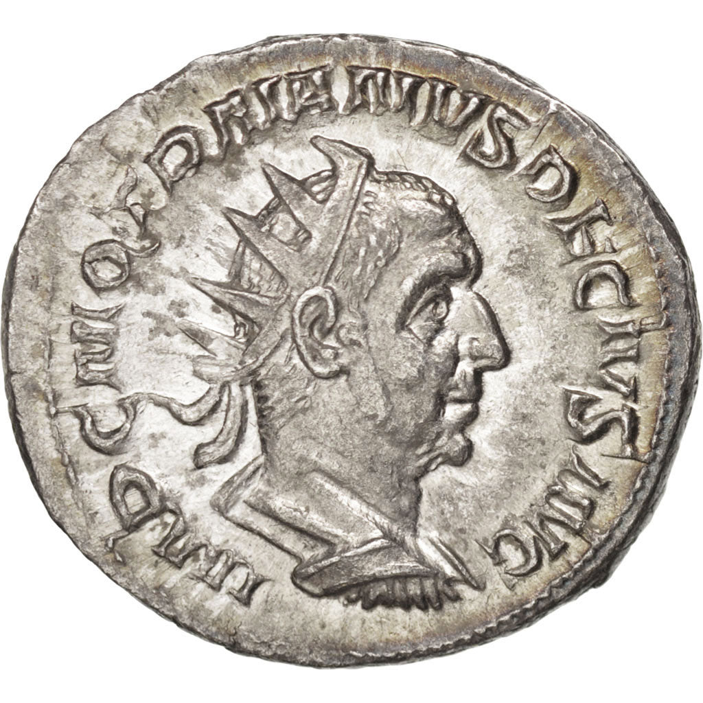 Trajan Decius, Antoninianus, Rome, SPL-, Biglione, RIC:10b