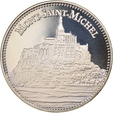 França, medalha, Mont Saint-Michel, Patrimoine Culturel, MS(65-70)