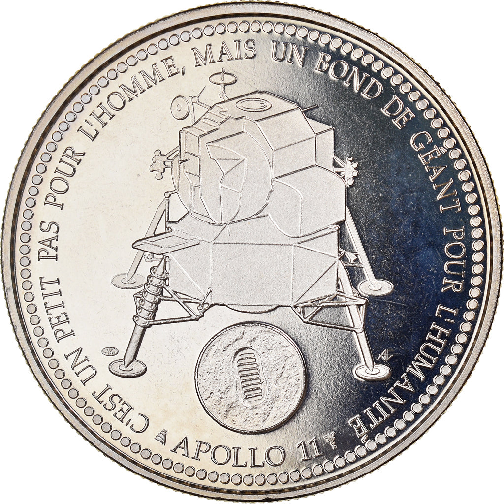 Francia, medaglia, Apollo 11, Le Premier Homme sur la Lune, Sciences &
