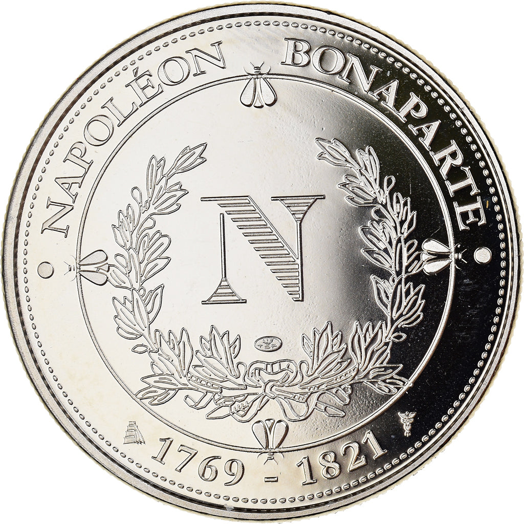 France, Médaille, Napoléon Ier à Saint Hélène, FDC, Cupro-nickel