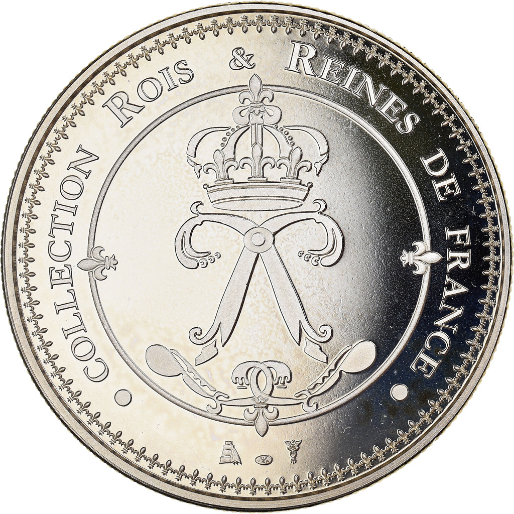 França, medalha, Anne d'Autriche, História, MS(65-70), Cobre-níquel