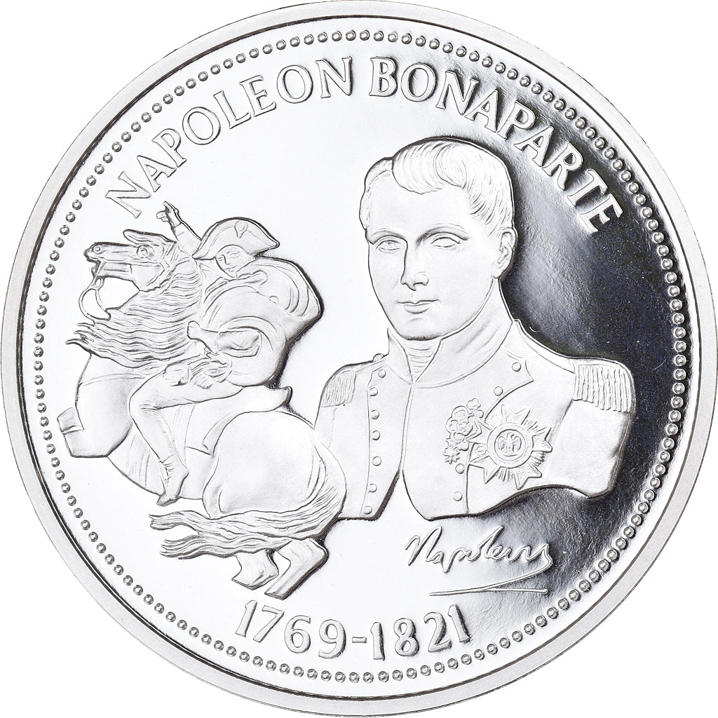 Francja, medal, Piąta Republika, Napoléon Ier, Historia, MS(65-70), Srebro