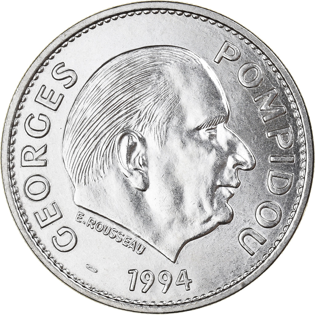 Francja, medal, Les Présidents de la République, Georges Pompidou, MS(65-70)