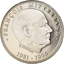 Francia, medaglia, François Mitterrand, Président de la République, FDC