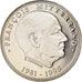 Francia, medaglia, François Mitterrand, Président de la République, FDC