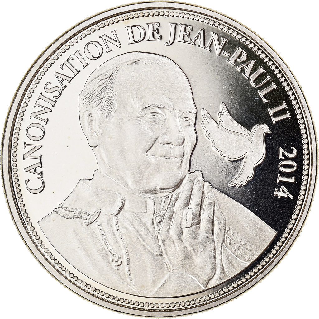 Vatican, Medal, Canonisation de Jean Paul II, Religions & beliefs, 2014