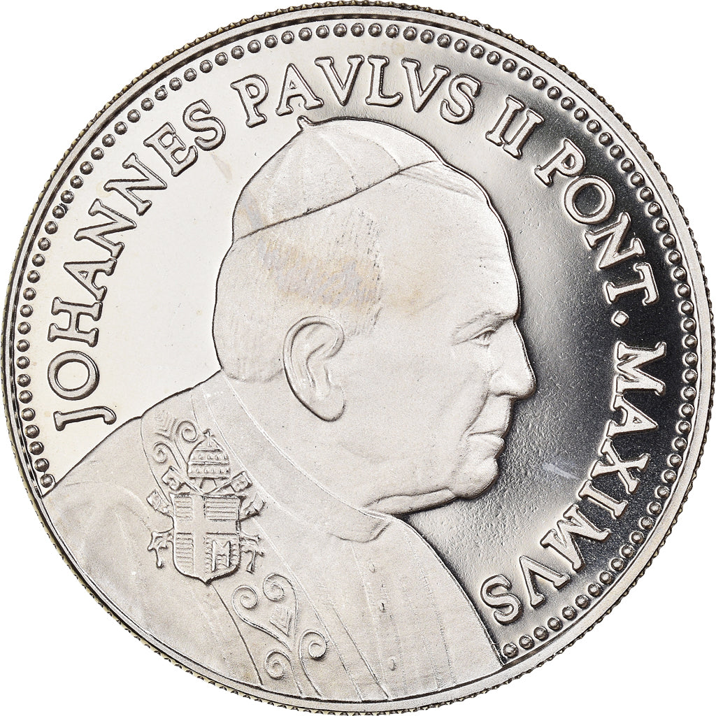 Vatican, Medal, Le Pape Jean-Paul II, 2011, MS(65-70), Copper-nickel