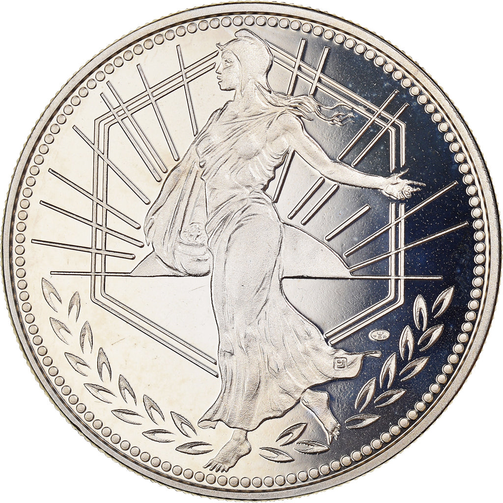 France, Medal, L'Europe, La Semeuse, 2001, Jimenez, MS(65-70), Copper-nickel