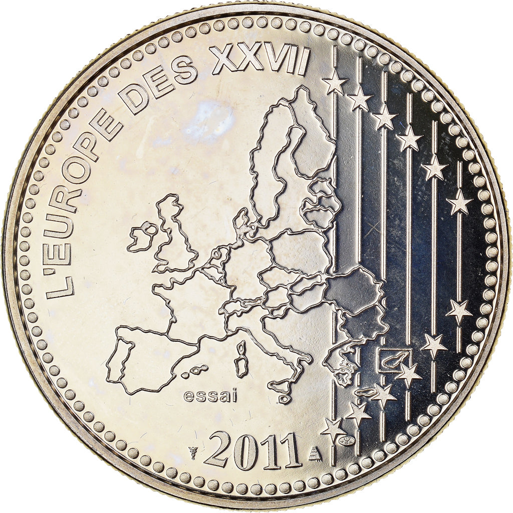 Francja, medal, L'Europe des XXVII, Bienvenue à l'Estonie, Polityka