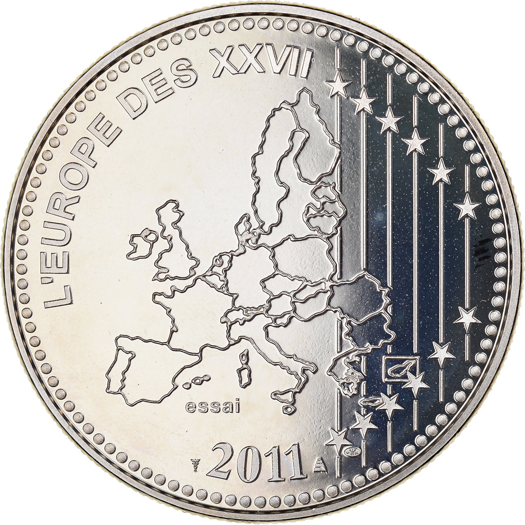 Francja, medal, L'Europe des XXVII, Bienvenue à l'Estonie, Polityka