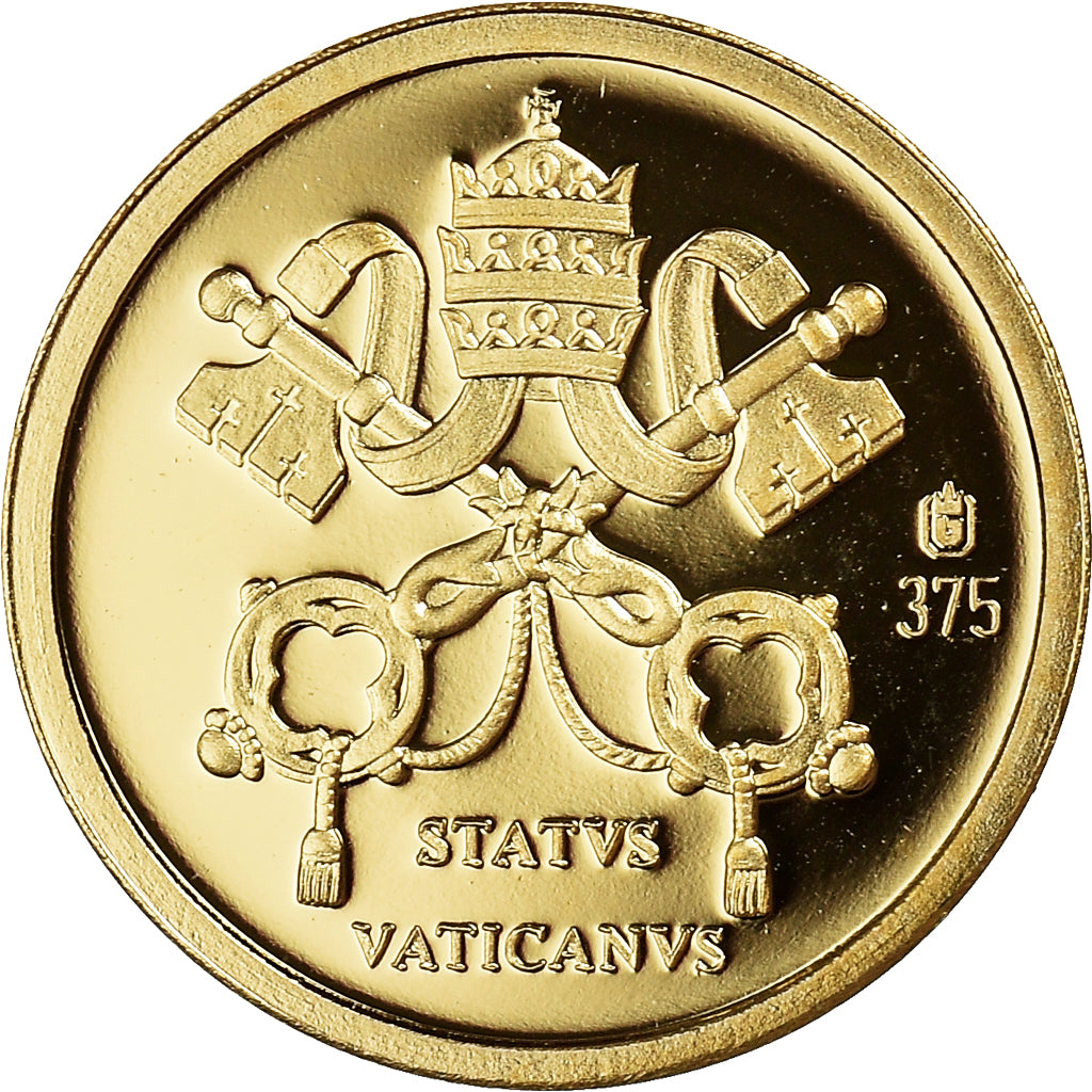 Vaticano, medaglia, Le Pape François, Religions & beliefs, 2013, FDC, Oro