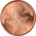 Coin, Bahamas, Elizabeth II, Cent, 2006, MS(60-62), Copper Plated Zinc, KM:218.1