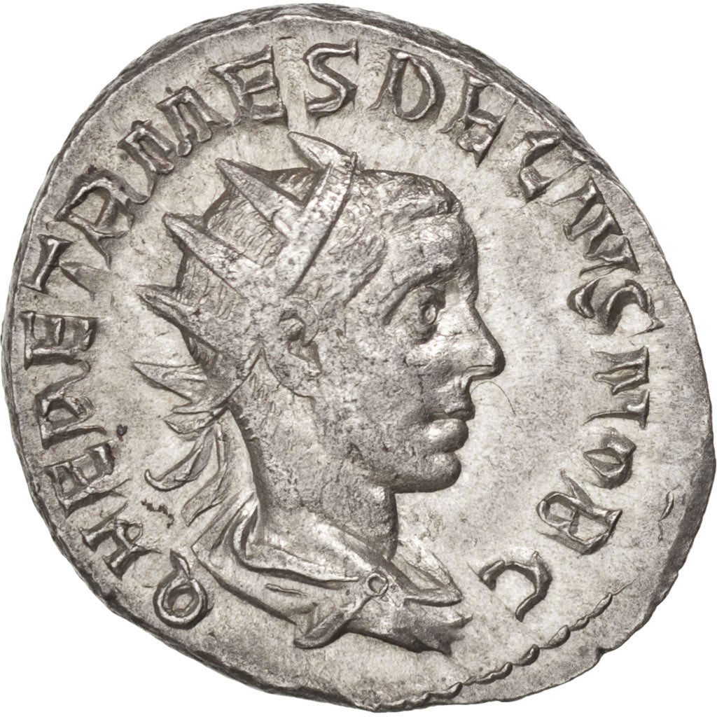 Herennius Etruscus, Antoninianus, Rome, BB+, Biglione, RIC:149