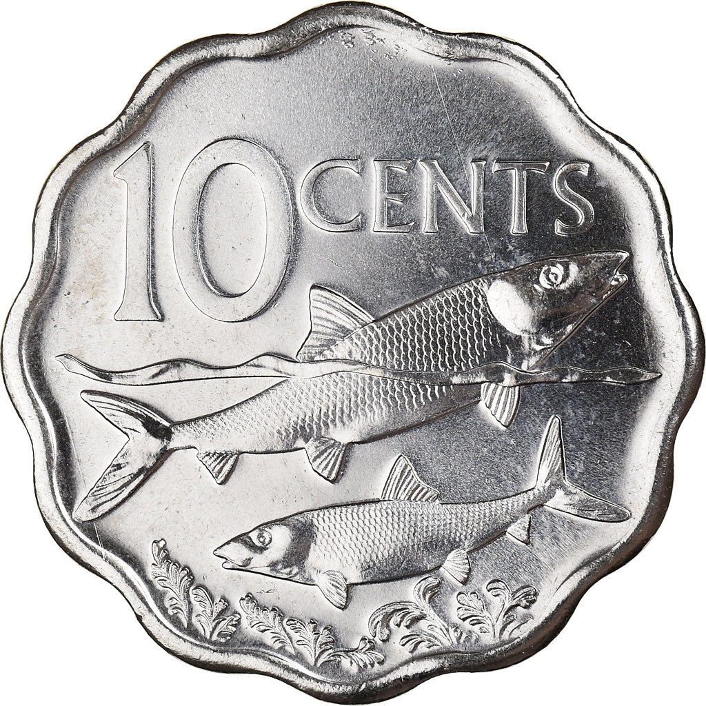 Moneta, Bahamas, Elizabeth II, 10 Cents, 2007, Franklin Mint, SPL+, Rame-nichel