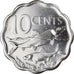 Moneta, Bahamas, Elizabeth II, 10 Cents, 2007, Franklin Mint, SPL+, Rame-nichel