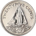 Monnaie, Bahamas, Elizabeth II, 25 Cents, 2005, SPL+, Cupro-nickel, KM:63.2