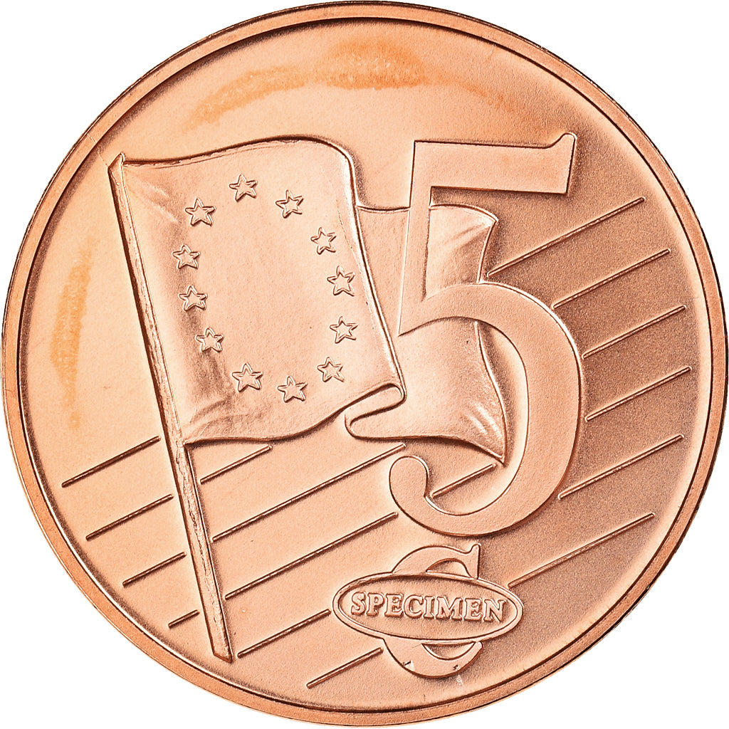 Monaco, 5 Euro Cent, 2005, unofficial private coin, UNZ, Kupfer