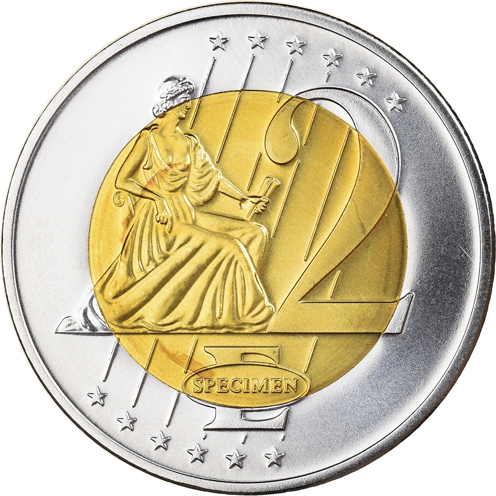Vaticano, 2 Euro, 2014, unofficial private coin, FDC, Bi-metallico