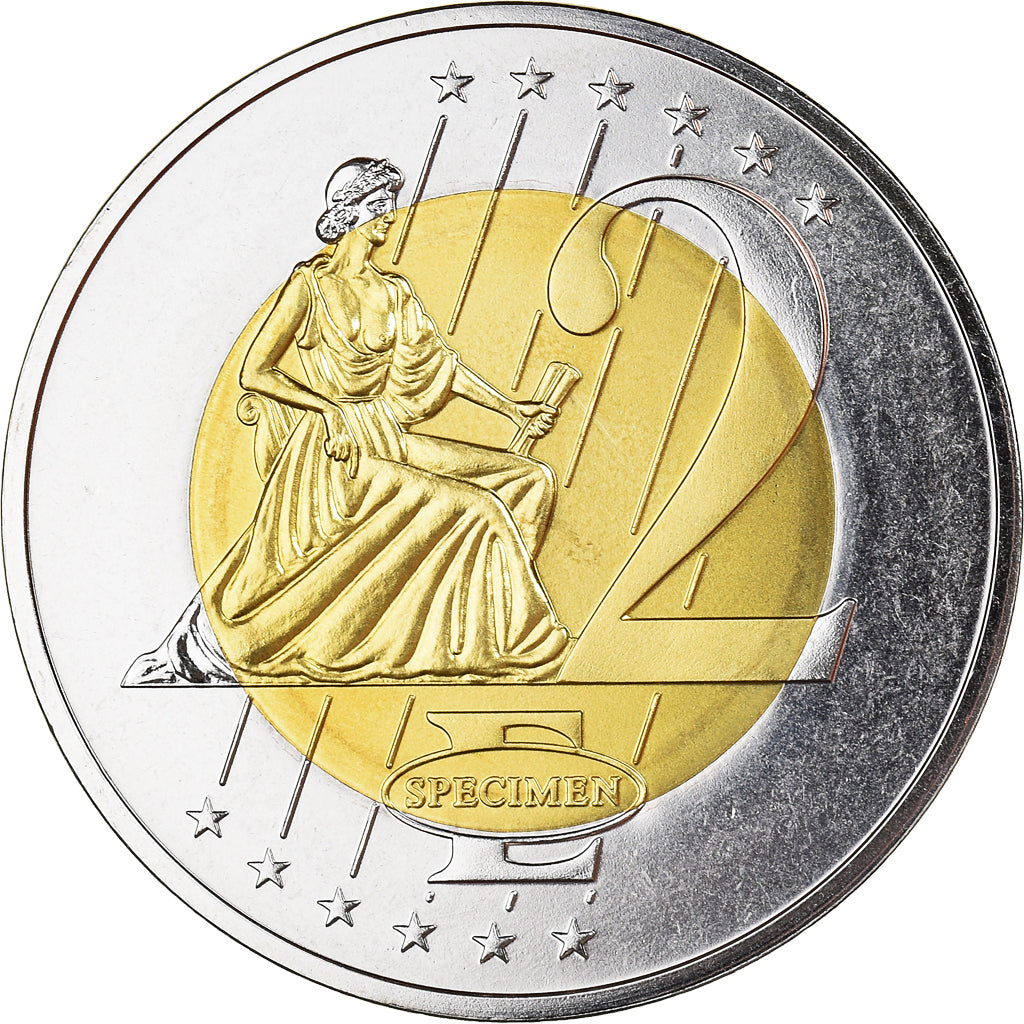 Vaticano, 2 Euro, 2014, unofficial private coin, SPL+, Bi-metallico