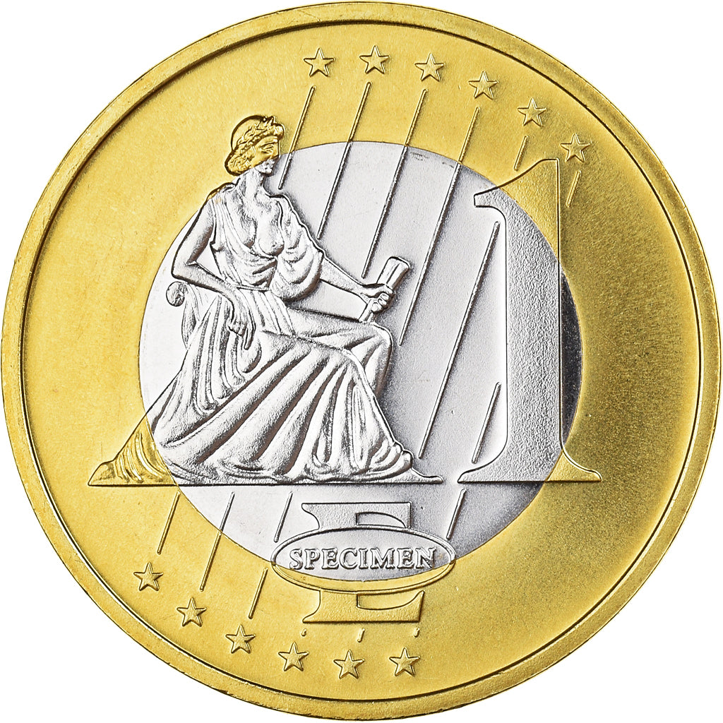 Vatican, Euro, 2014, unofficial private coin, MS(64), Bi-Metallic