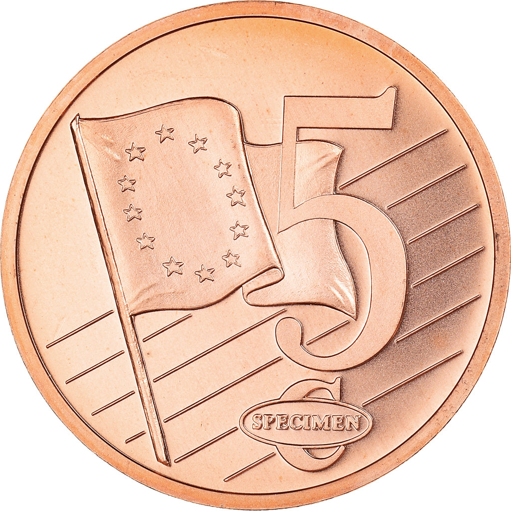 Vatican, 5 Euro Cent, 2014, unofficial private coin, MS(65-70), Copper Plated