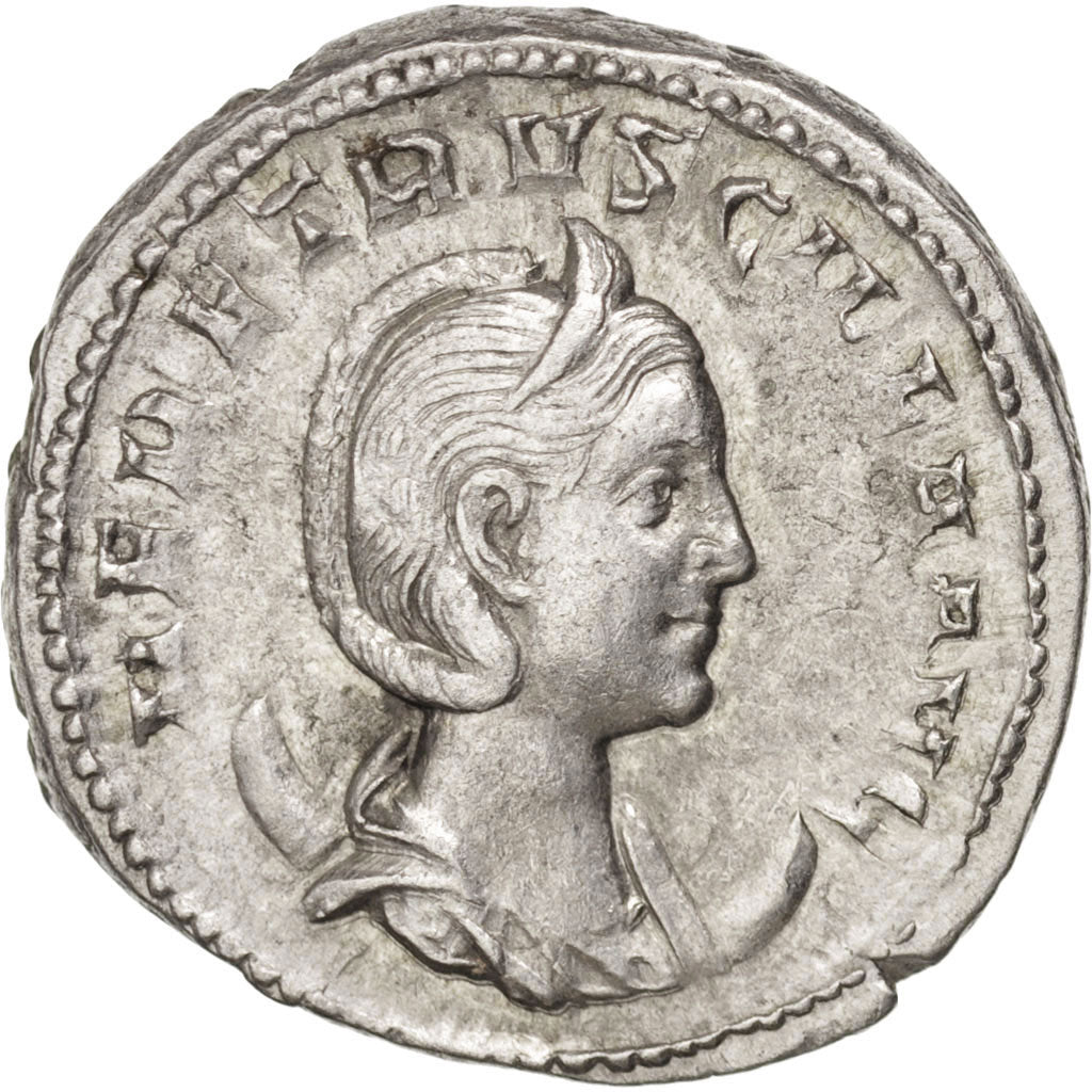 Coin, Herennia Etruscilla, Antoninianus, Rome, AU(50-53), Billon, RIC:59b
