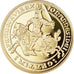 France, Médaille, Reproduction du Franc à Cheval, FDC, Copper Gilt