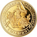 France, Médaille, Reproduction du Franc à Cheval, FDC, Copper Gilt