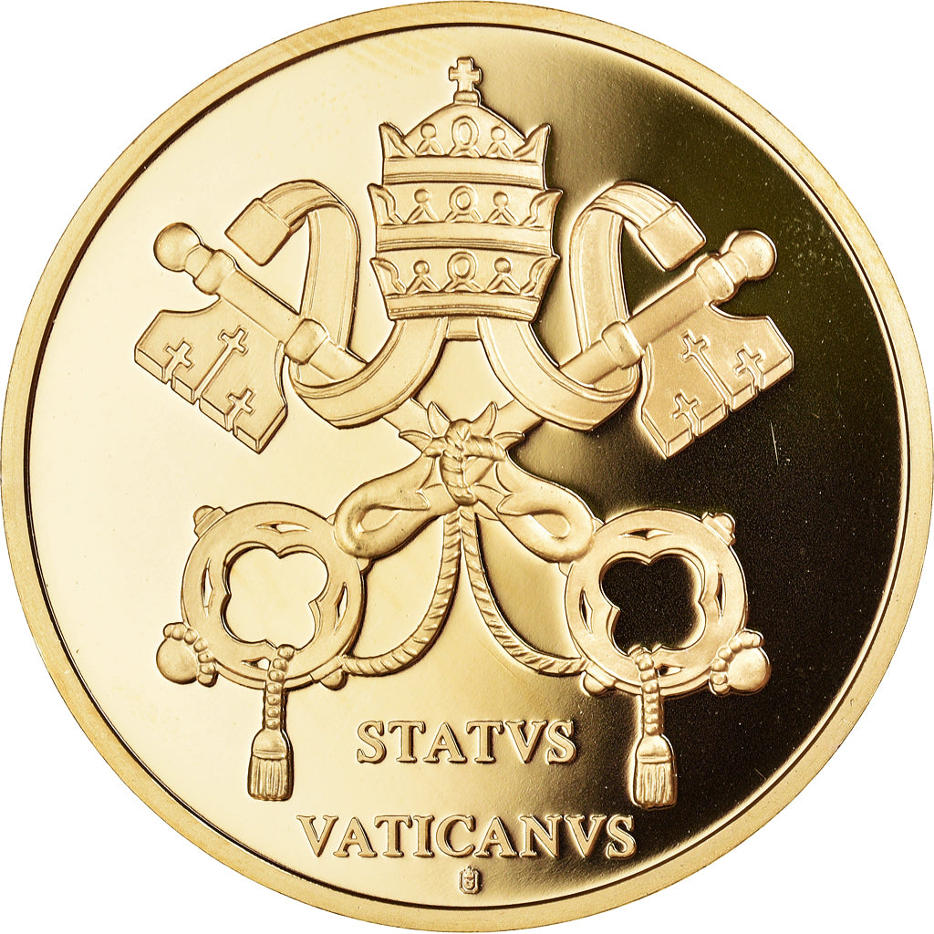 Vatican, Médaille, Le Pape François, Religions & beliefs, 2013, FDC, Cuivre