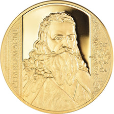 France, Médaille, Les plus Grands Français, Charlemagne, FDC, Copper Gilt