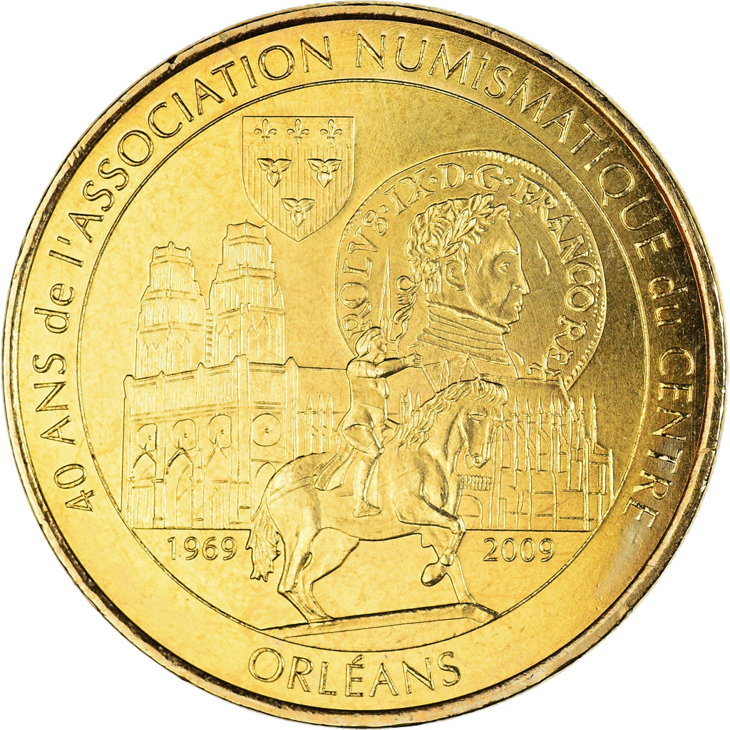 Frankreich, betaalpenning, Touristic token, 40 Ans de l'Association Numismatique